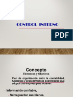 Auditoria de Gestion - Control Interno