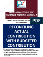 Cima Standard Costing Seesion 2 Questions