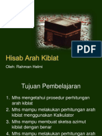 04-Hisab Arah Kiblat