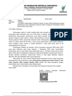 Perubahan Jadwal Bulan Pemberian Vitamin A Tahun 2023 Sehubungan Dengan Pelaksanaan Survei Kesehatan Indonesia (SKI) Terintegrasi Pemeriksaan Serum Retinol Darah Tahun 2023