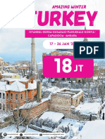 Itinerary Amazing Winter in Turkey