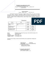 Surat Tugas Monotoring SPM