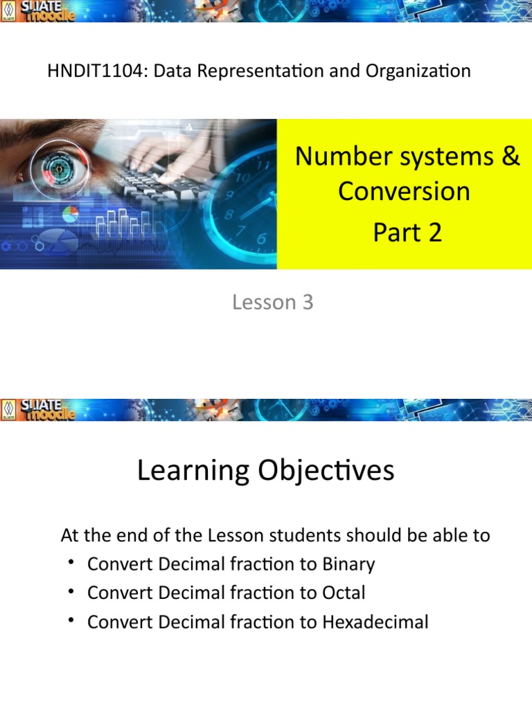 DRO-Lesson 03 - Number Systems and Conversion Part 2xdvb | PDF