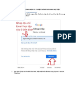 HƯỚNG DẪN ĐĂNG NHẬP VÀ ĐỔI CHỮ KÍ CHO EMAIL HỌC TẬP