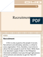 Recruitment