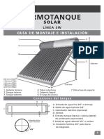 Termotanque Solar Manual - SW