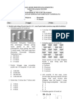 Draf Soal - Kunci Jawaban - Mapel Matematika - Kelas 4 - Kurikulum Merdeka