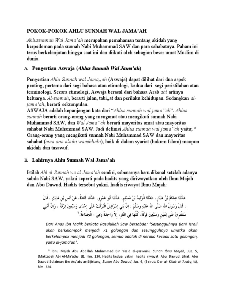 Aswaja | PDF