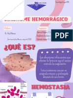 SX Hemorrágico - Semiología