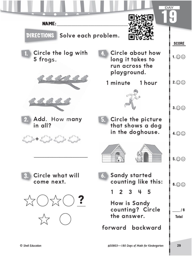 Kindergarten Math Activities | PDF | Teaching Methods & Materials