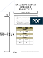 Muka Depan Soalan RBT 2021