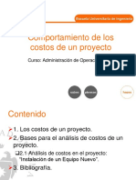 2 - Costos de Un Proyecto