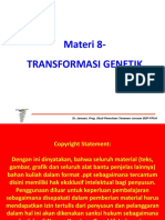 4 - Transformasi Genetik