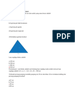 Soal Matematika Ujian Sekolah