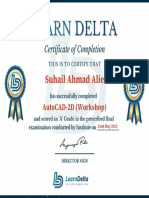 Certificate Autocad Suhail