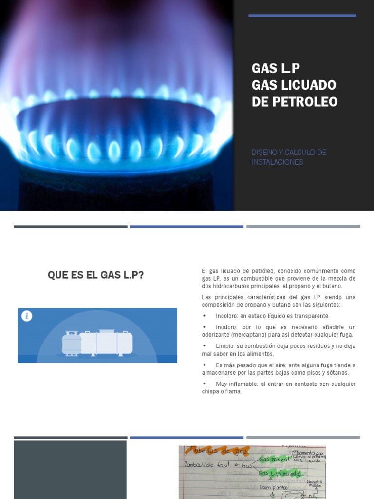 Gas L.P | PDF | Propano | Gases