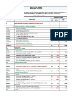 Estructura de Adicional Nº01