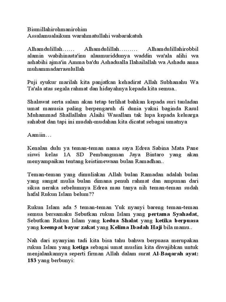 DAI CILIK - Maulida Tanziha Azalea Al Arief - Keistimewaan Bulan