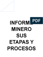 Procesos Mineros