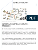 Manufacturing Processes Primary