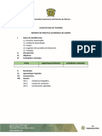 Formato Reporte de Práctica Académica de Campo