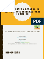 Antecedentes y Desarrollo Del Comercio Internacional en Mexico