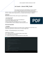 Manual de Usuario - Librería FIME - Toolkit - CESARTOLENTINO