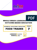 Grade 7 Food Trades Tve q1 WK 3 4