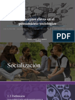 Conceptos Claves en El Pensamiento Sociolã Gico