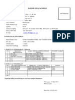 Daftar Riwayat Hidup