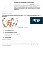 Diferentes Tipos de Resistores e Seu Cálculo de Código de Cores em Eletrônica