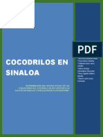 Cocodrilos Sinaloa