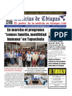 Periódico Noticias de Chiapas, Edición Virtual Miércoles 24 de Mayo de 2023