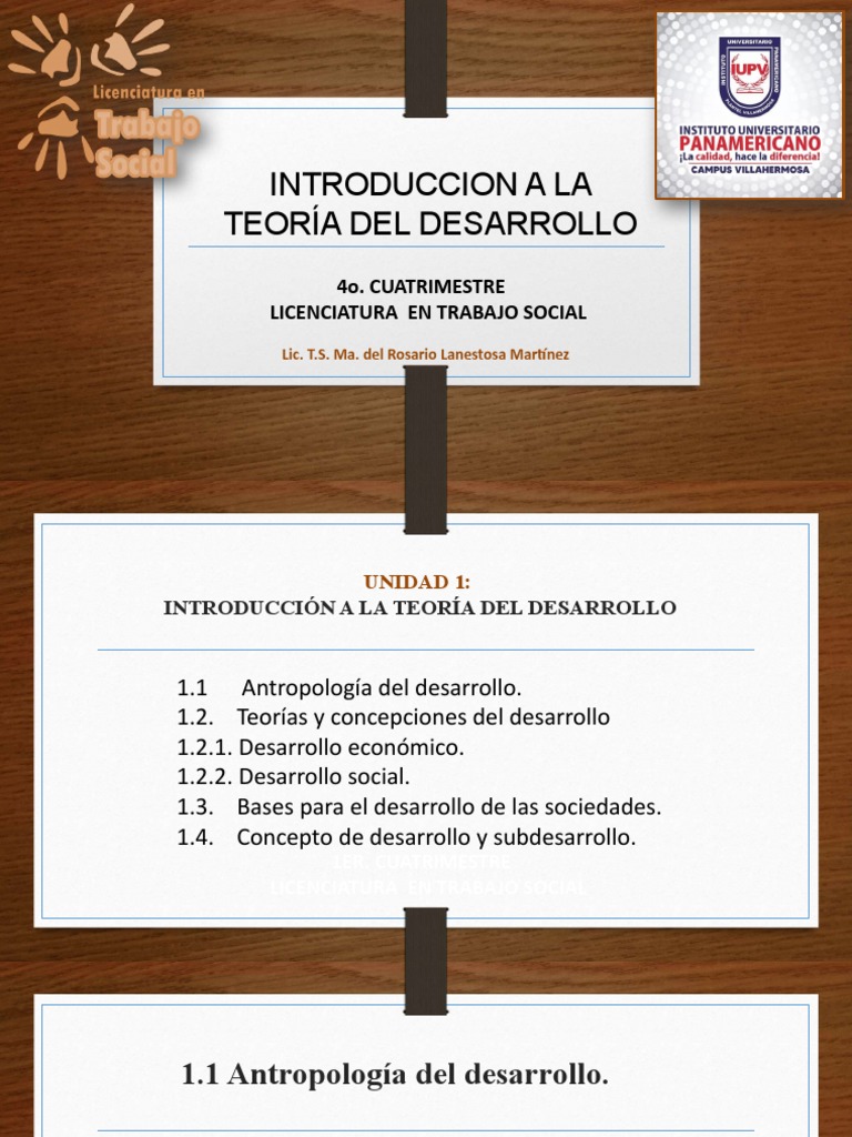 Teorías del Desarrollo Social y Económico | PDF | Sociedad | Desarrollo ...