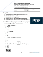 Soal PAT Kelas 1 - Bahasa Arab