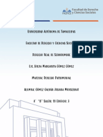 Derecho Real de Servidumbre