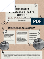 Endodoncia Mecanizada y Lima V-Blue File