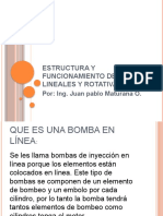 Estructura y Funcionamiento de Bombas Lineales