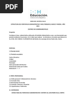 Lineamientos Portafolio Docente 2024 | PDF | Evaluación | Plan de estudios
