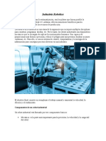 Industria Robótica Concepto