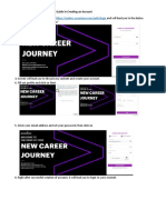 STEP BY STEP Guide in Creating An Account
