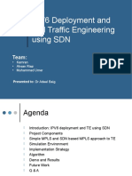 Traffice Engineering Using SDN