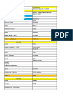 Grade de Posição de Harmonia e Diretoria. 16-02