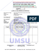 Berita Acara Bimbingan Proposal