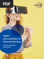 Hyper Personalization in Bfsi A Wipro Thought Leadership Report