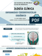 Enfermedad Cerebrovascular Isquémico