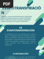 Evapotranspiración