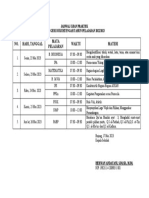 Jadwal Ujian Praktek 23