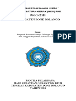 PKK Ke 51 Kabupaten Bone Bolango: Hari Kesatuan Gerak (HKG) PKK