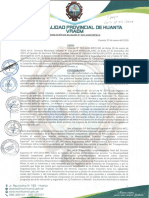 Resolucion de Alcaldia Nro 022 2020 MPH Sobre La Comisión Mixta
